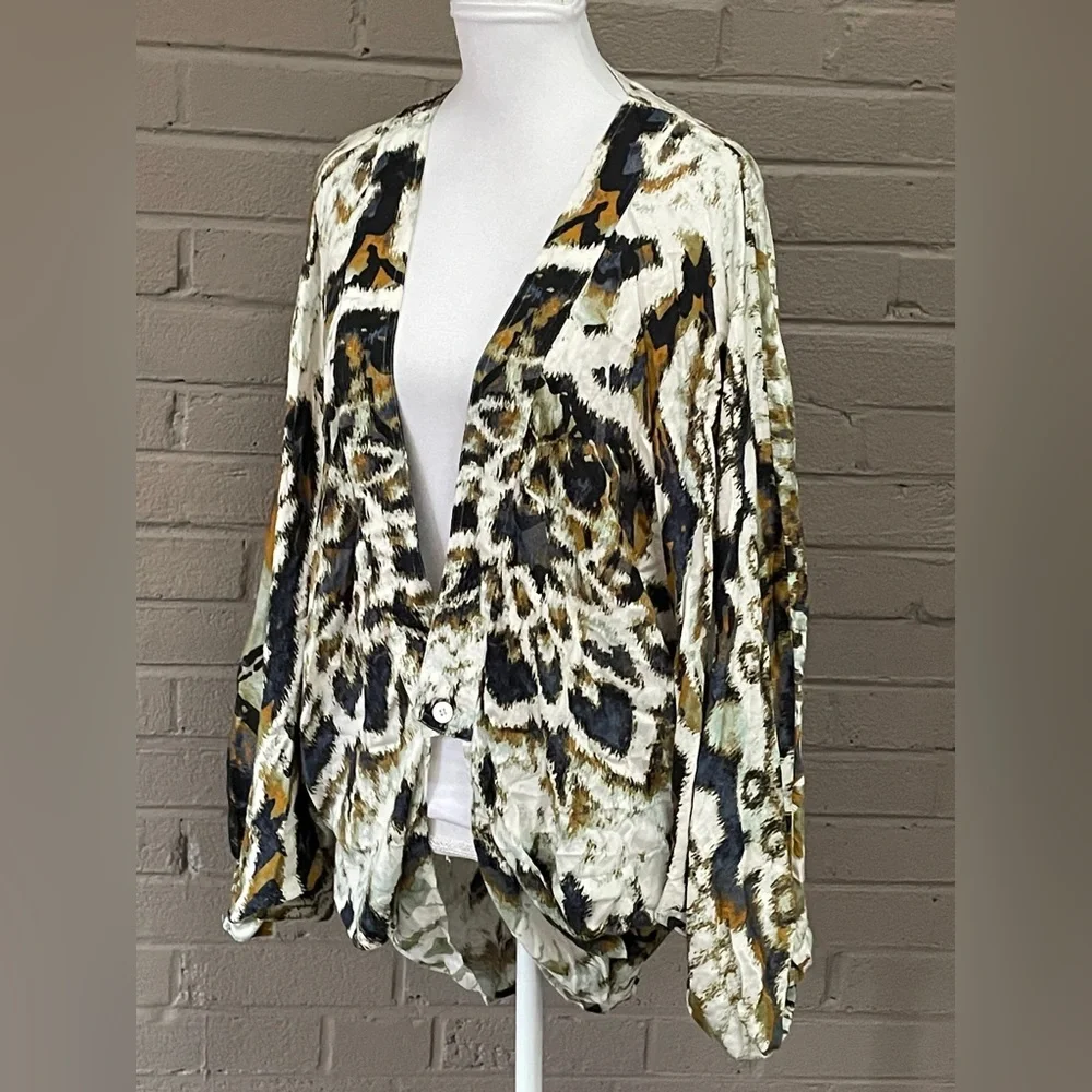 Free People Print top / topper
